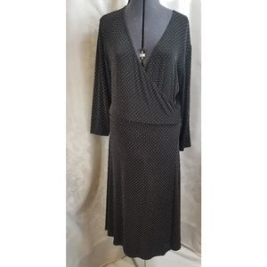 Chico's Travelers faux wrap dress